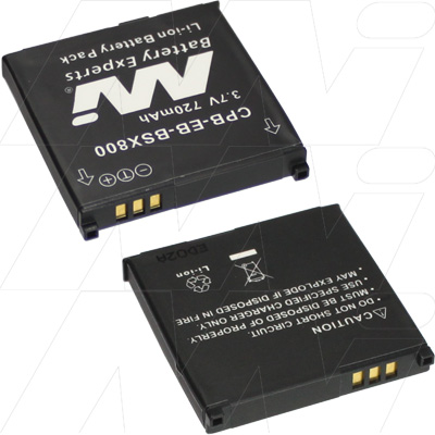 MI Battery Experts CPB-EB-BSX800-BP1